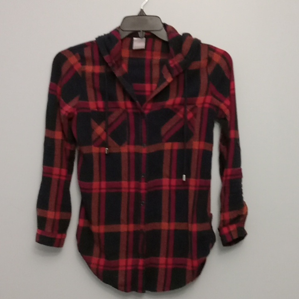 Women's Flannel with Hood
